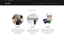 Desktop Screenshot of heidihaavik.com